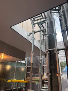 千葉のホテルの軒天防水工事　＃7