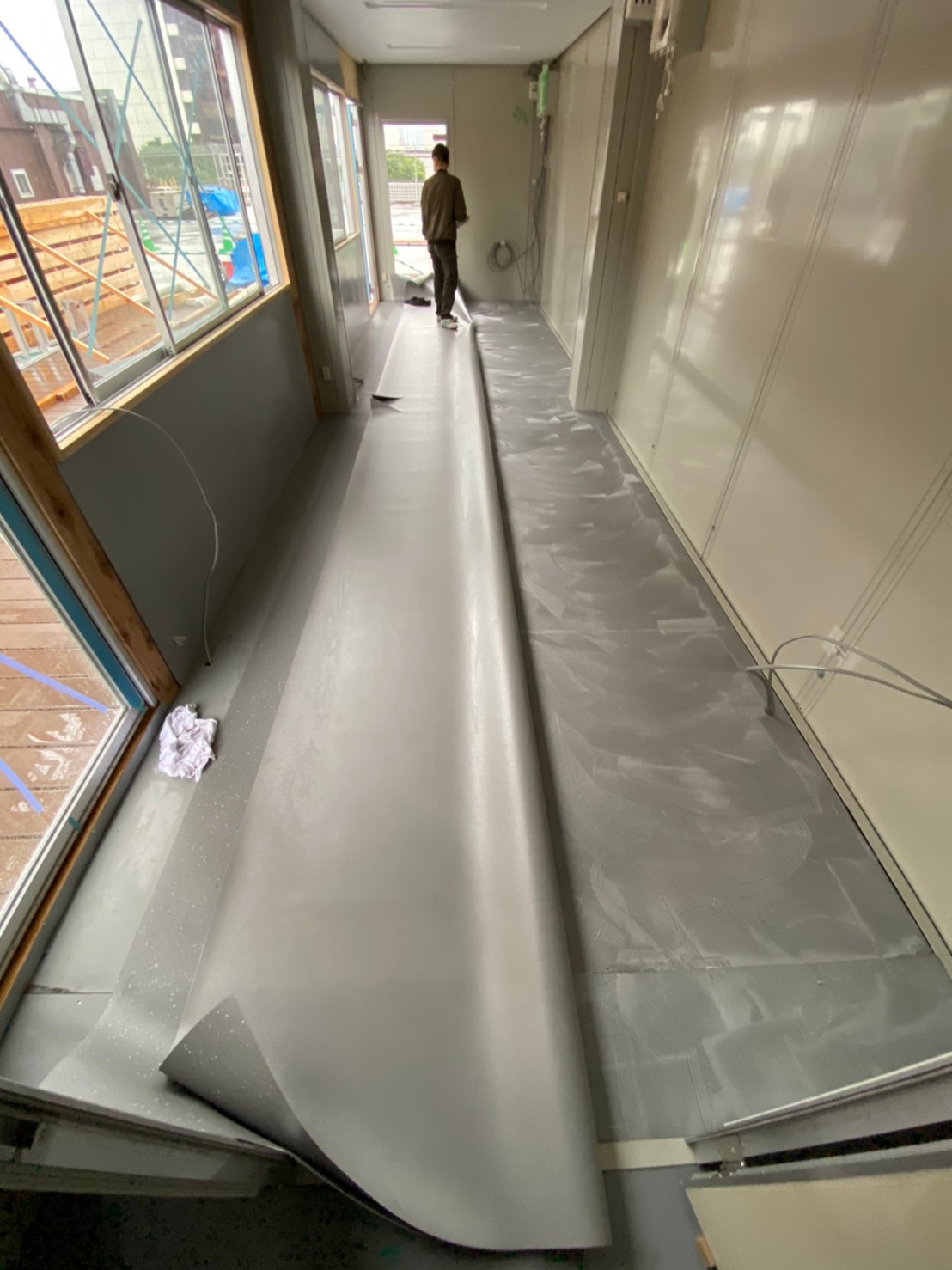 某有名観光地の工事